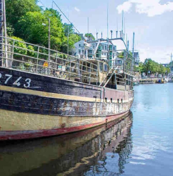 Voiles Sur Morlaix: Vue Port, 4 Personnes, Parking 아파트 외부 사진